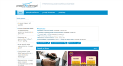 Desktop Screenshot of ib.przepisnabiznes.pl